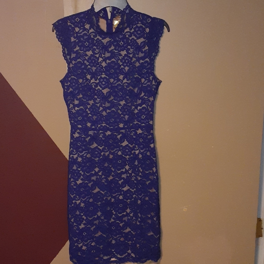 H&M royal blue dress